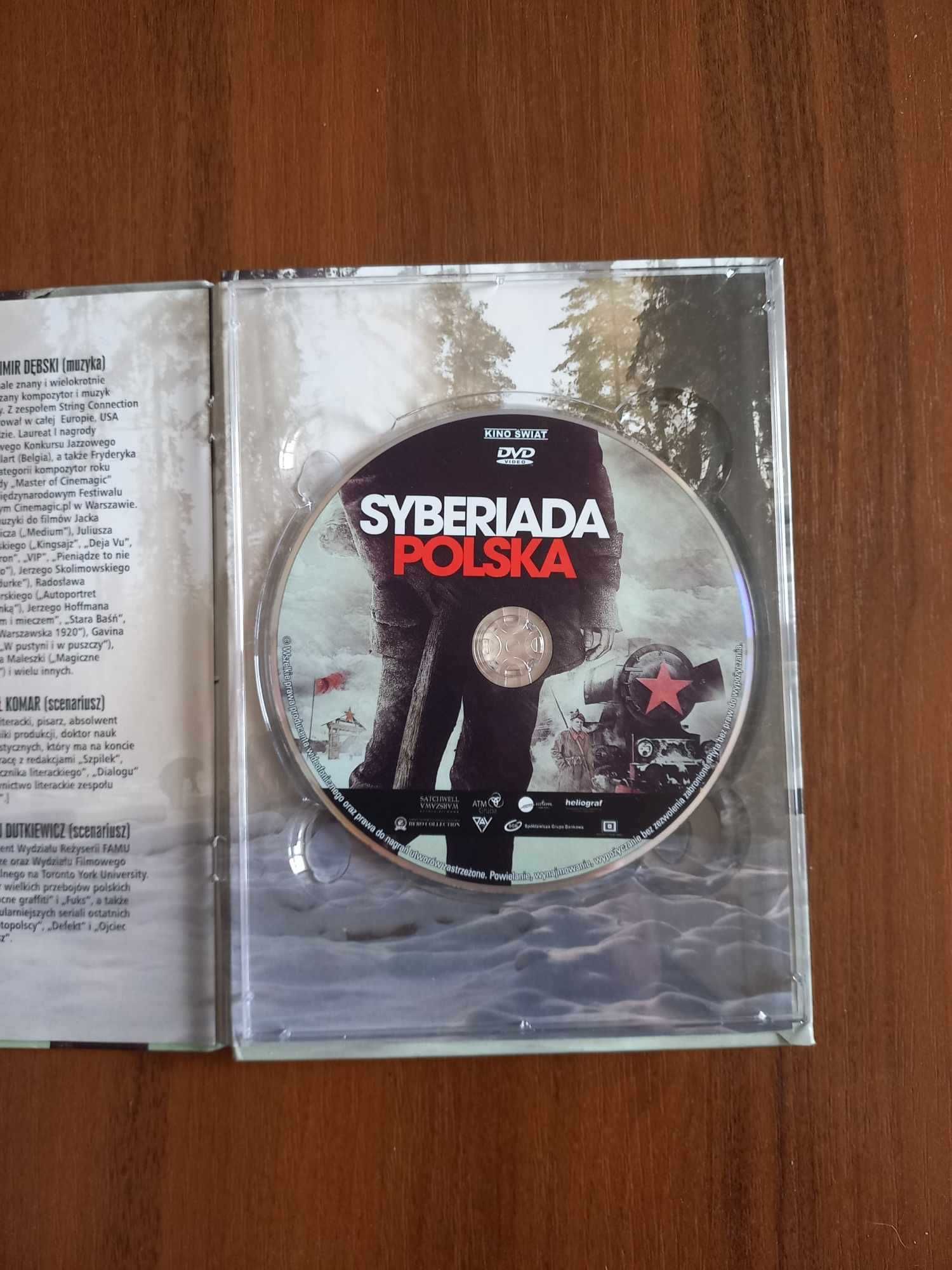 Płyta DVD z filmem Syberiada polska streszczenie , główne postaci .