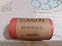 Rolo moedas 25$00 1982