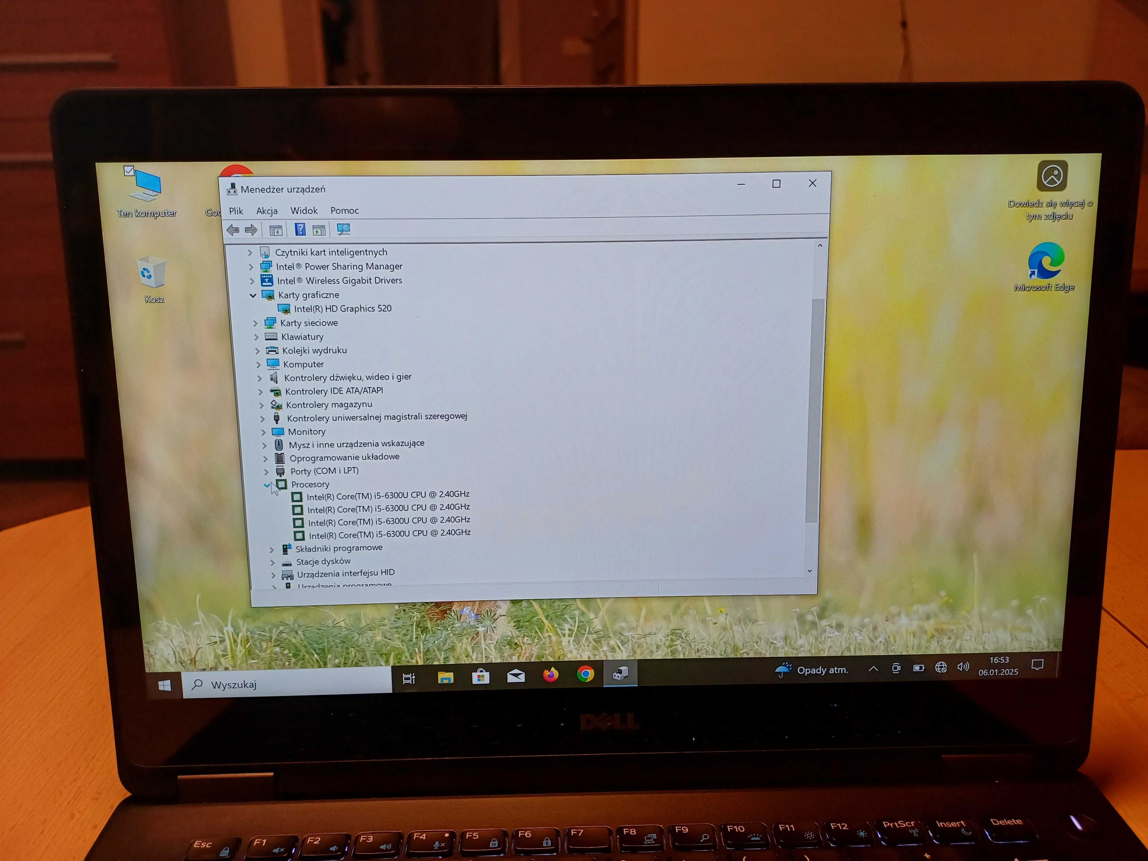 Dell E7470 QHD 2560x1440 (2K), panel dotykowy, W10 PRO, GWARANCJA!