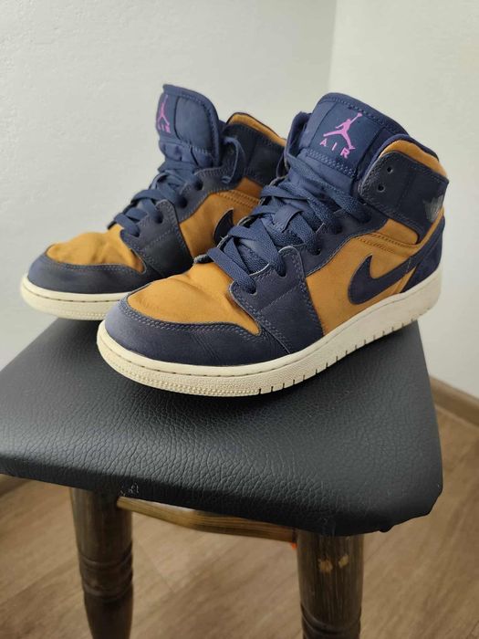 Хайтопи осінні Nike орегінал замшеві