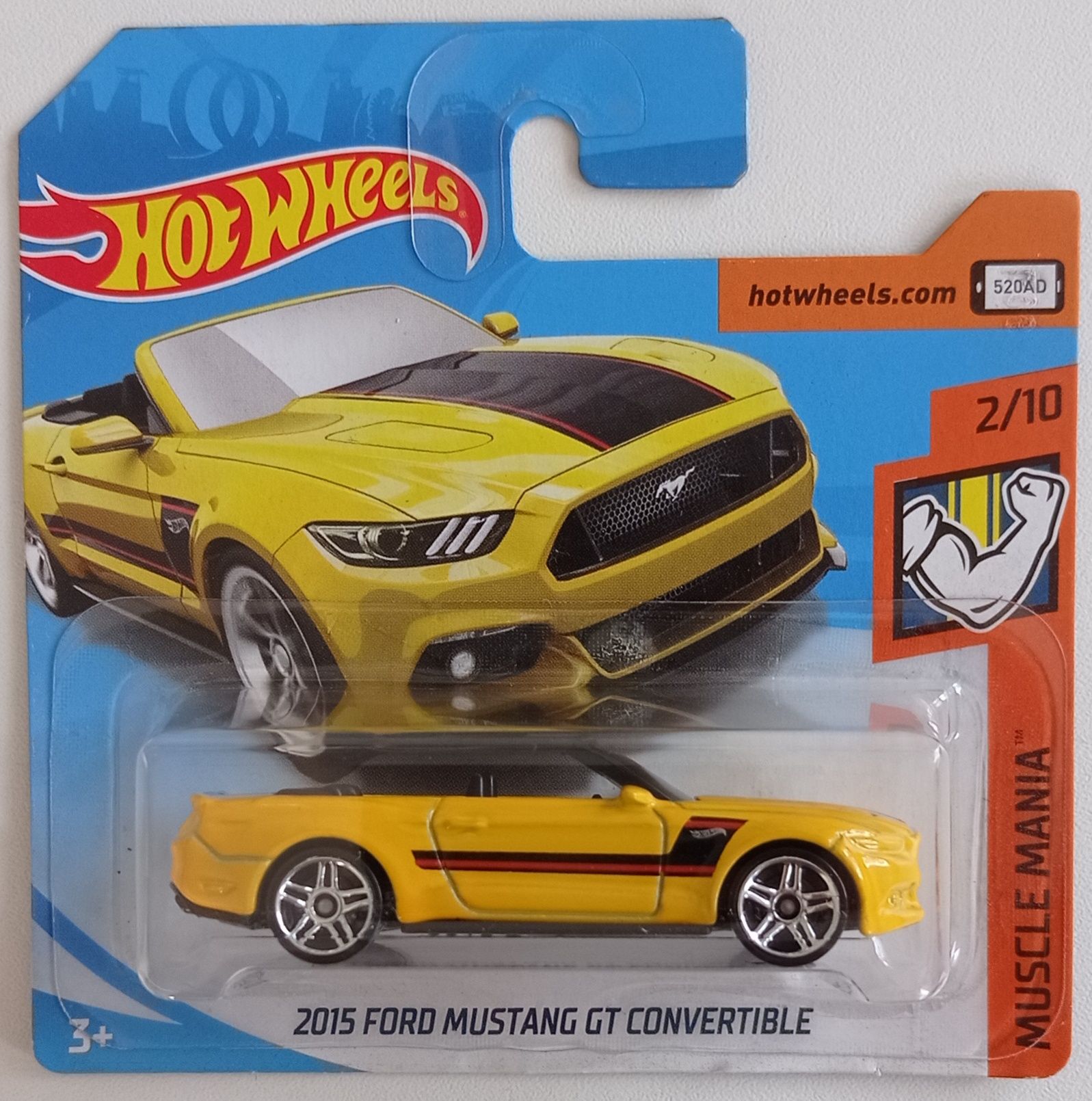 Hot Wheels 2015 Ford Mustang GT Convertible