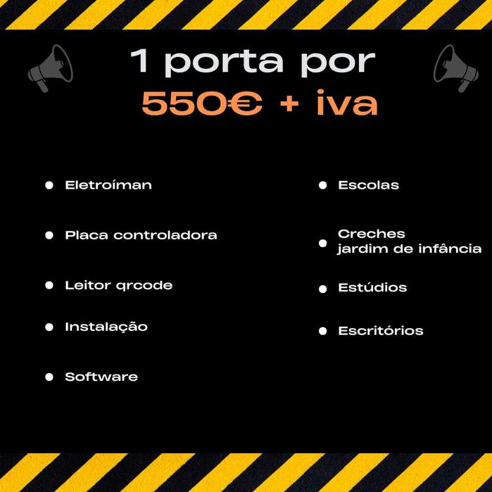 Controlo de portas