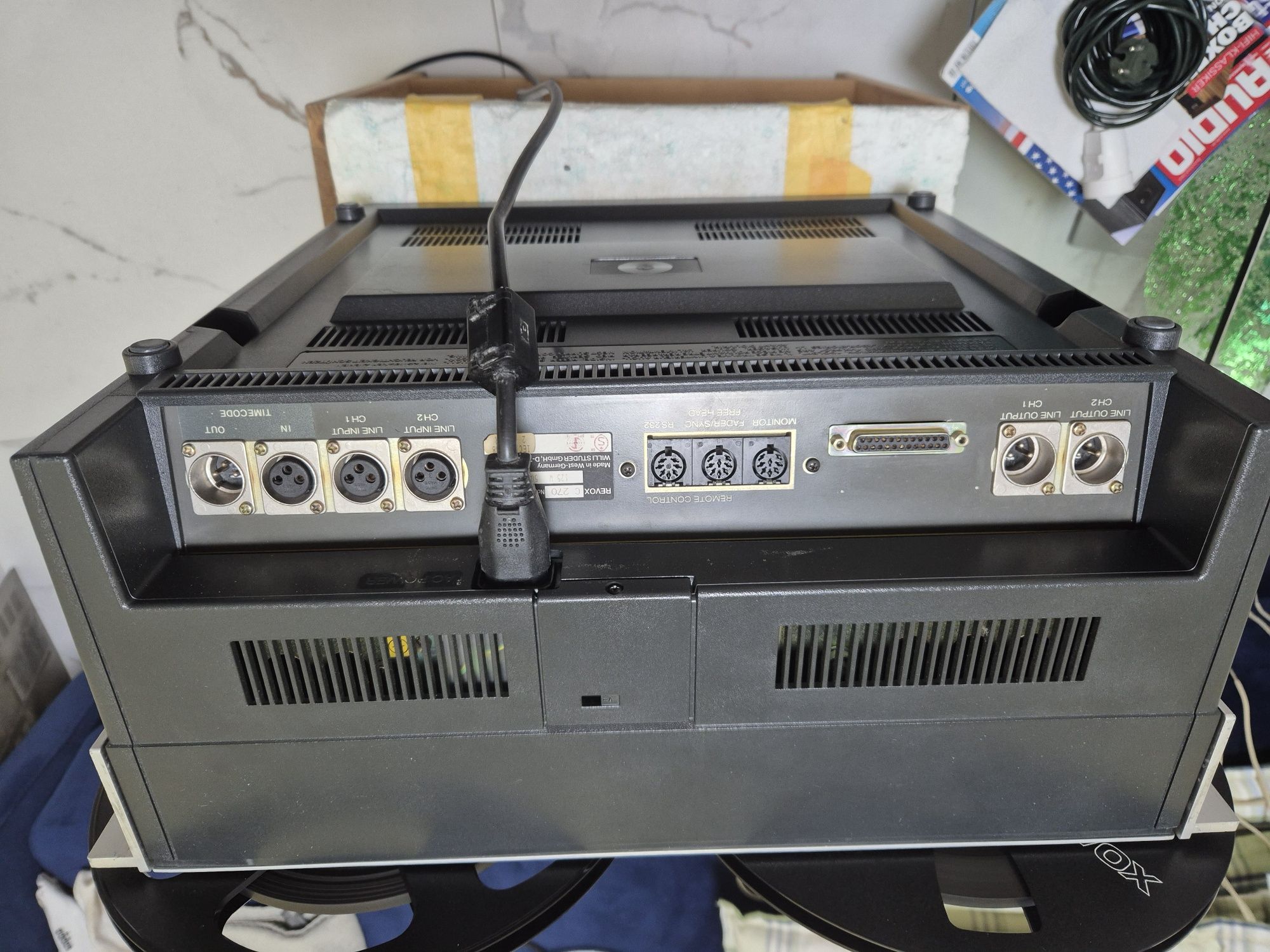 REVOX C  270  MAGNETOFON  Studyjny.