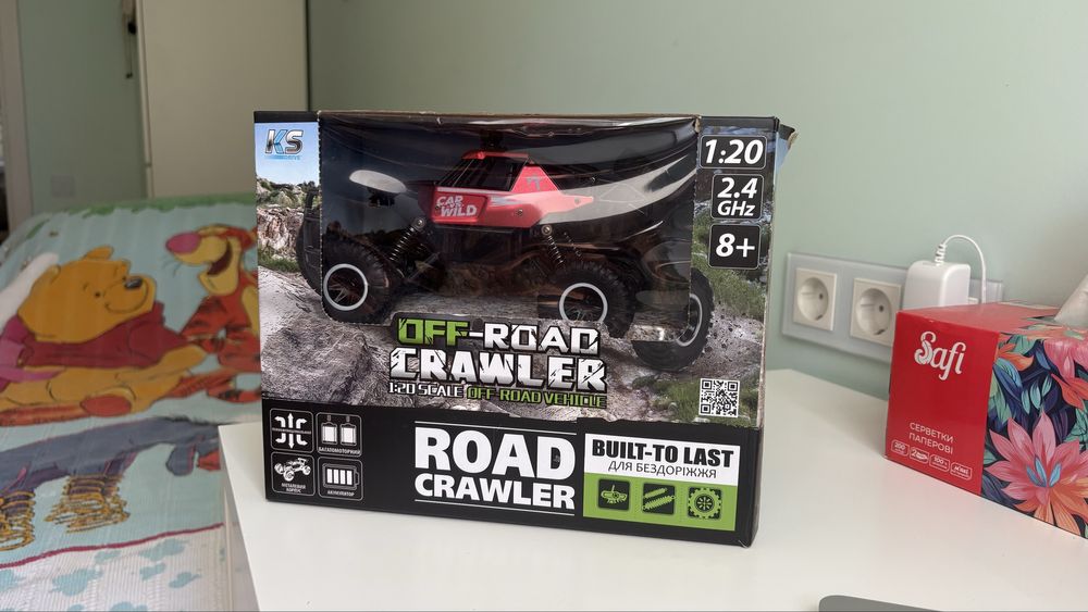 Нова машинка на дистанційному керуванні off-road