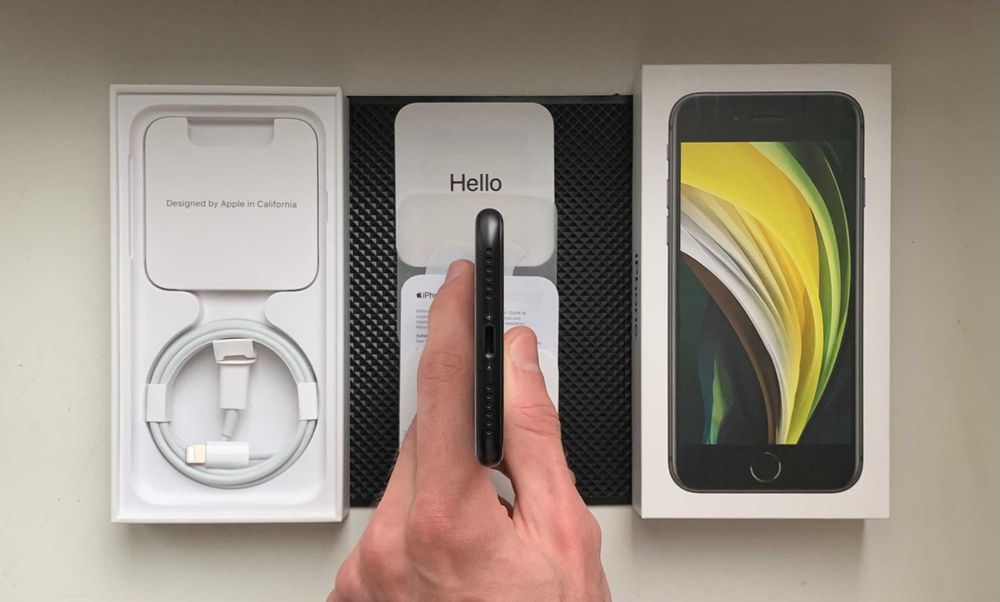 iPhone SE 2020 - 256 гб - НОВЫЙ - 100% АКБ - NEVERLOCK - BLACK