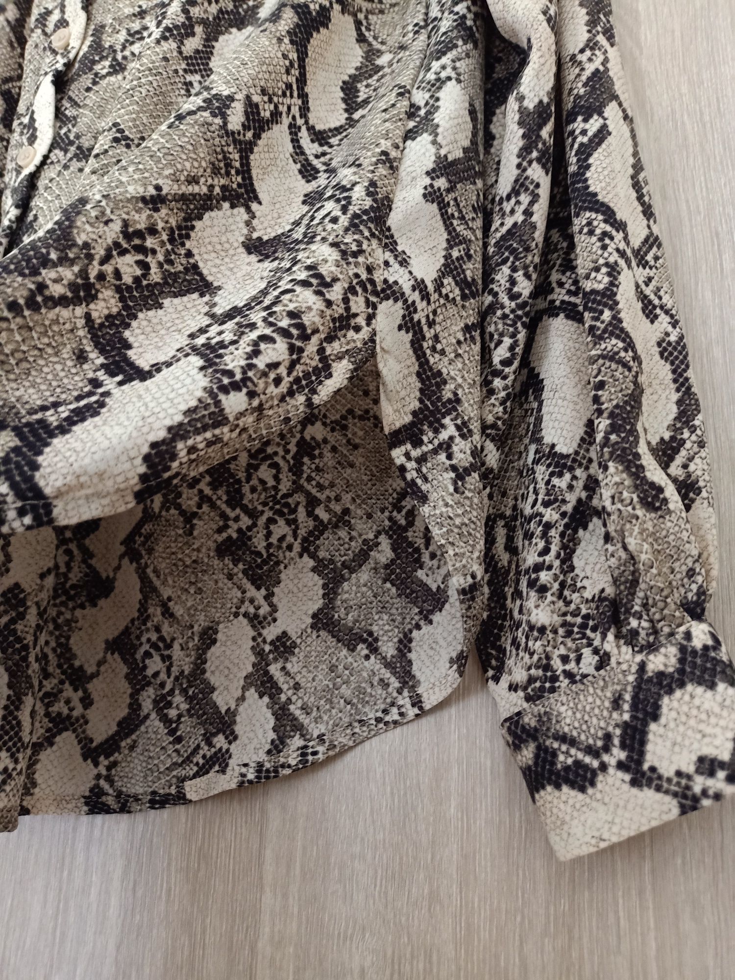 Koszula wężowy wzór h&m xs
