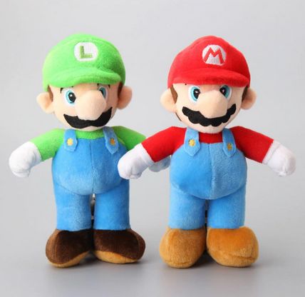 Peluche Mario e Luigi Super Mario Bros