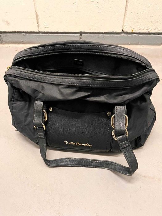 Torebka damska Betty Barclay czarna, duża, mieści A4, elegancka