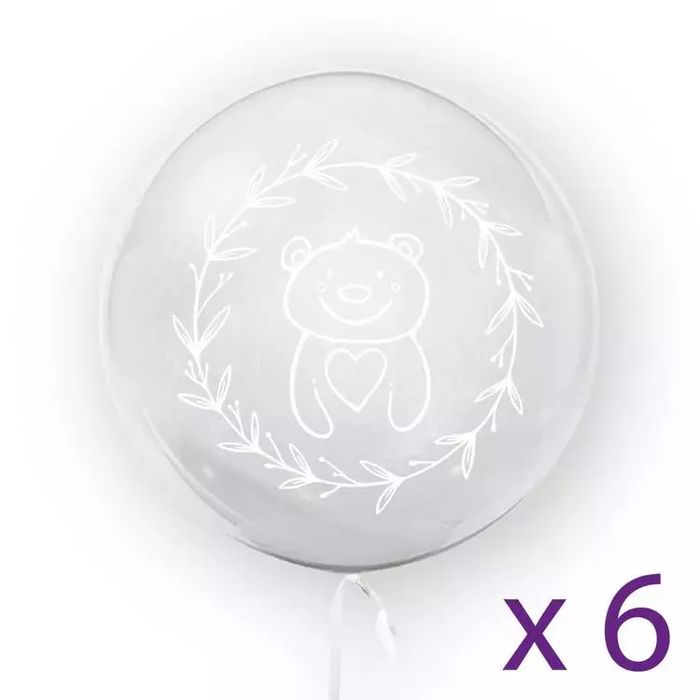 Zestaw 6 sztuk - "Miś". Tuban