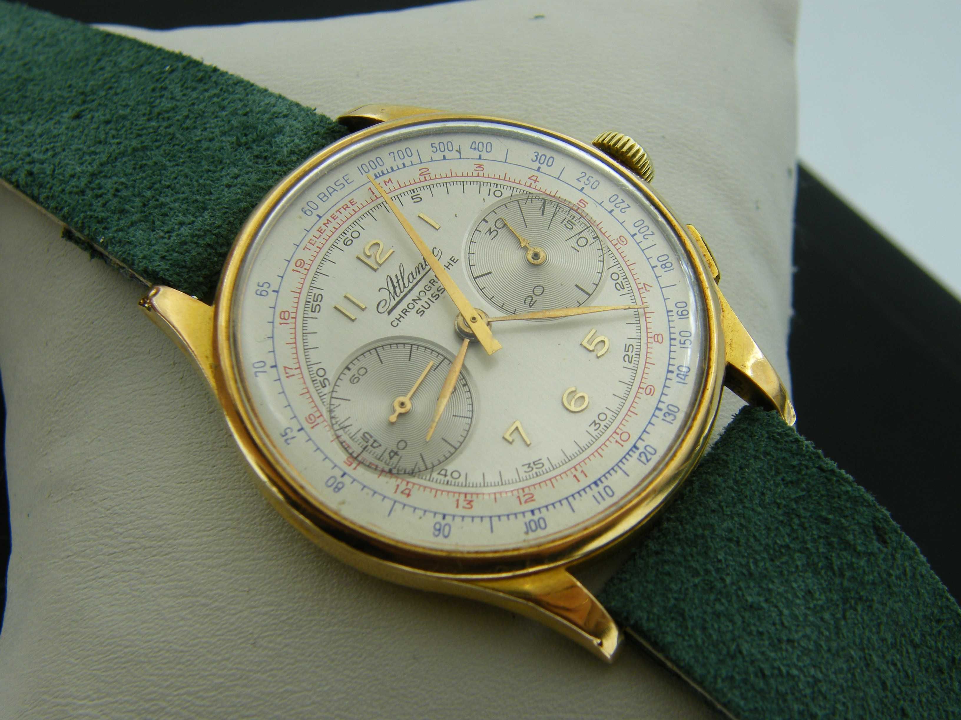 Atlantic Jumbo Chronograph Gold 18k Pr.0750