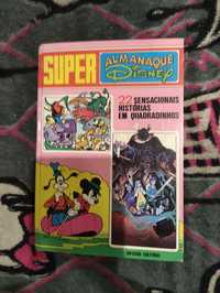 Livro Antigo Super Almanaque Disney ( BD )