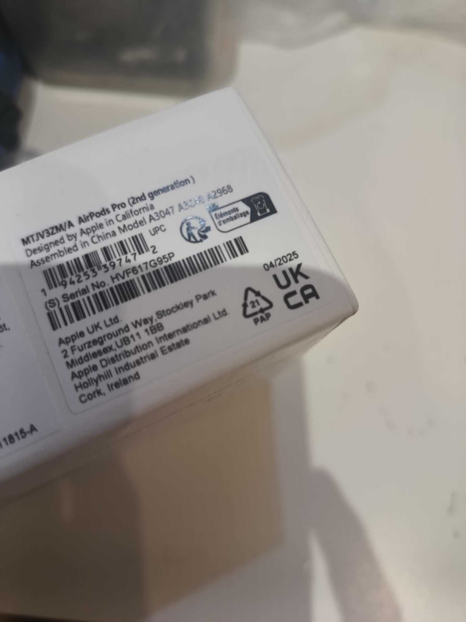AirPods Pro 2 USB-C oryginalne nowe z fakturą