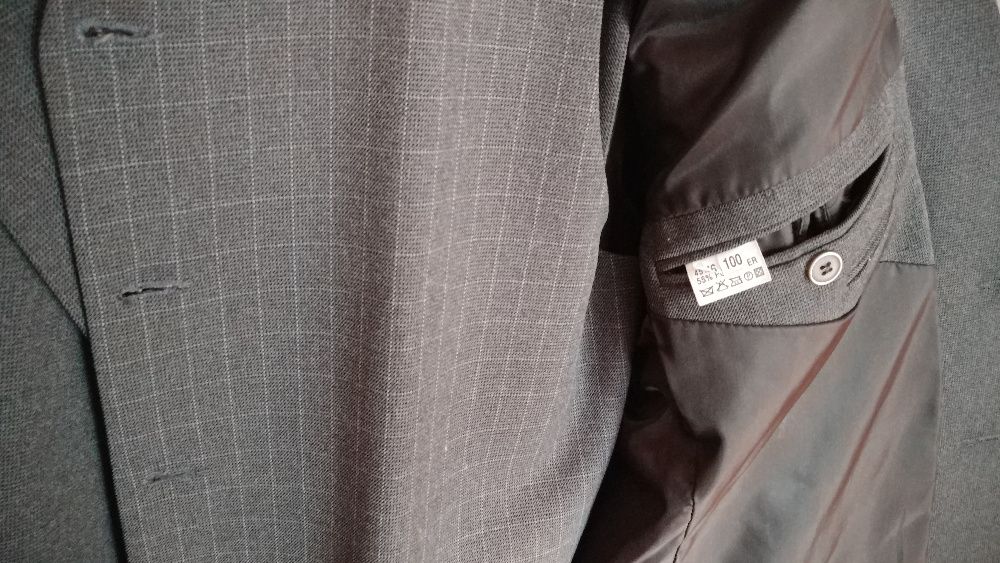 Garnitur Melton 176/100 XL komplet spodnie kamizelka