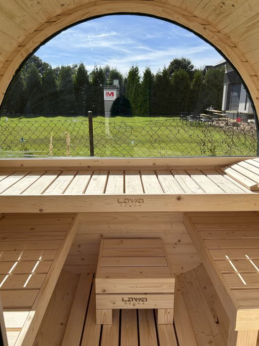 LAWA Sauna Beczka Mini Producent SPA TOP Produkt Szwedzkie drewno