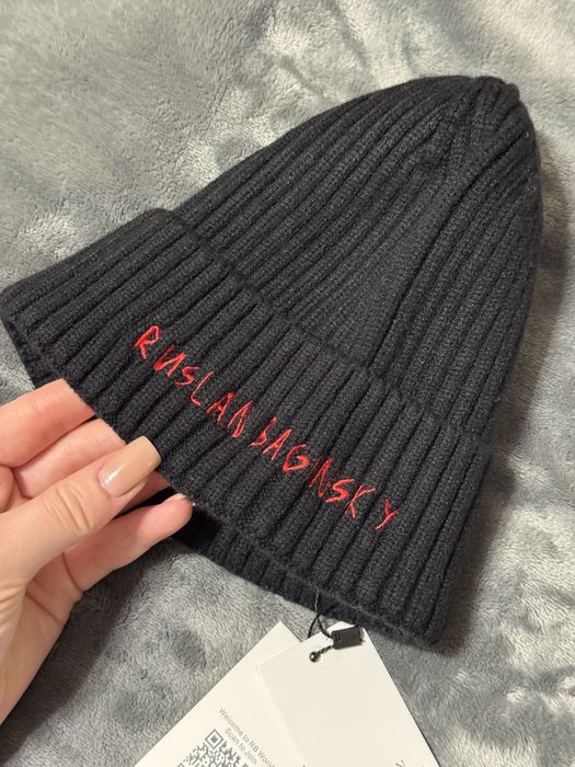 Шапка Ruslan Baginskiy Monogram-embroidered Руслан Багінський