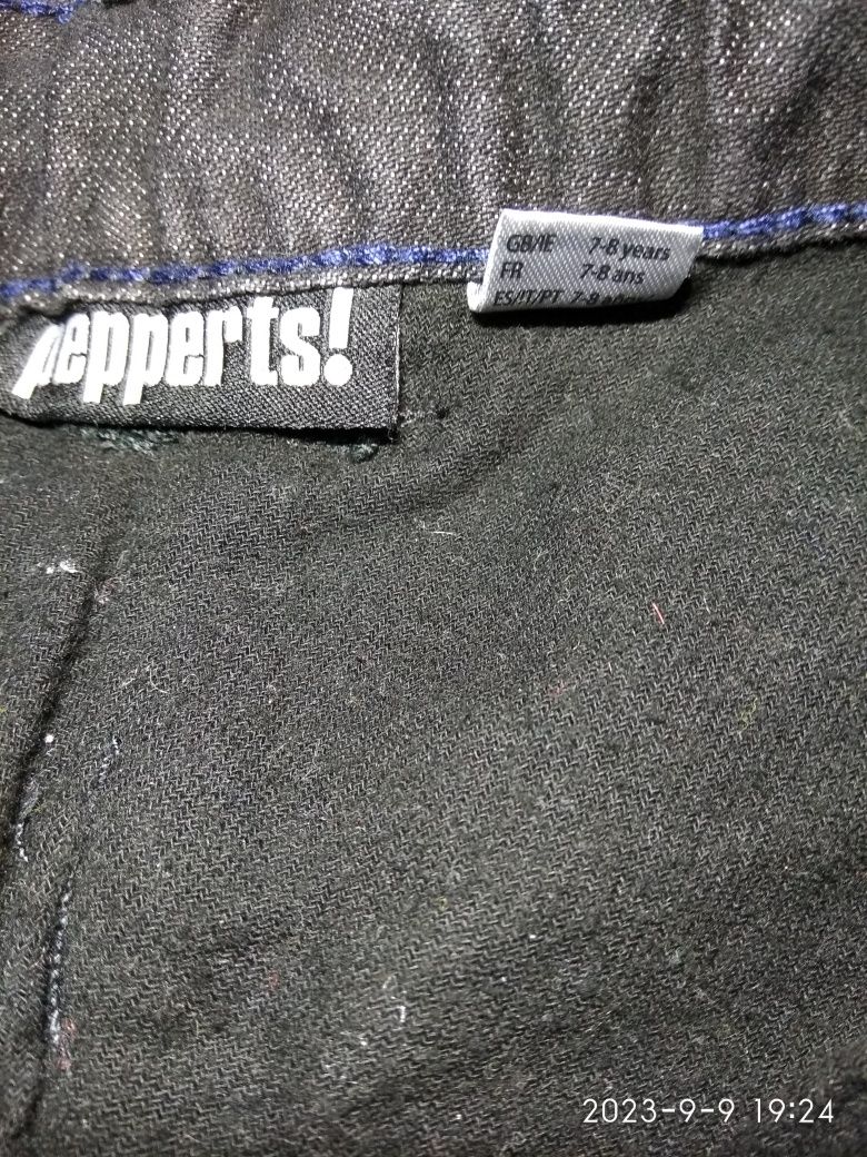 Джинсы Pepperts брюки штаны на флисе зима