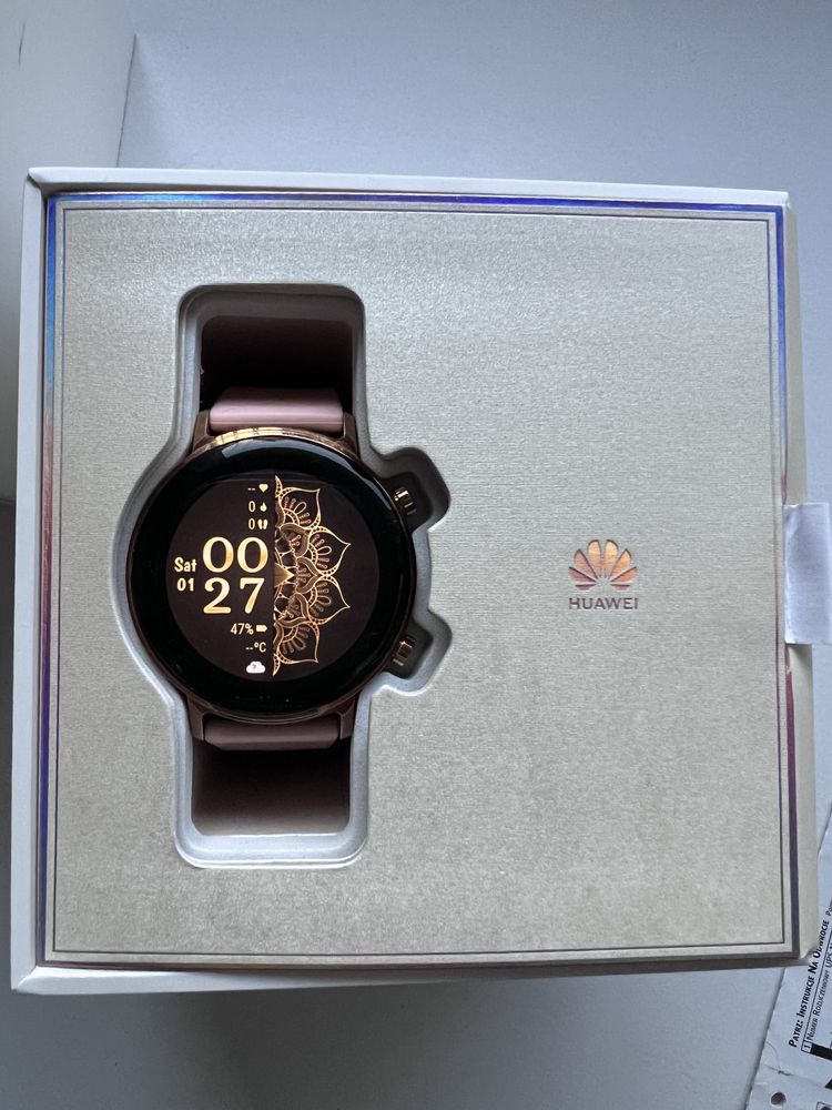 Zegarek Huawei Watch GT 2, 42 mm damski