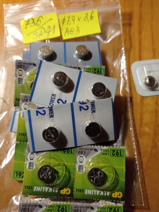 Bateria zegar LR 736