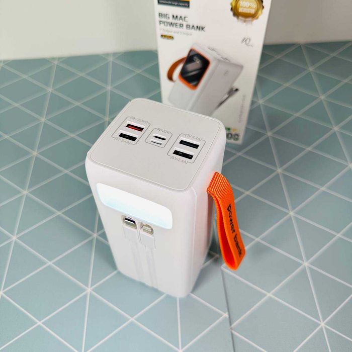 Повербанк на 50000 мач для телефона і планшета 6-8 зарядок