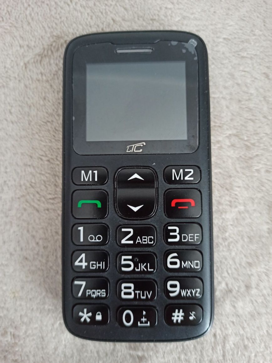 Telefon dla seniora LXMOB10 - kompletny, sprawny