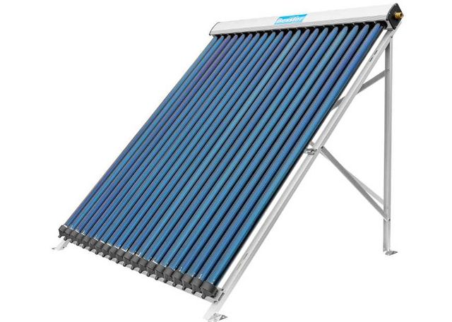Próżniowy kolektor słoneczny przepływowy HSC15 - Solar KeyMark