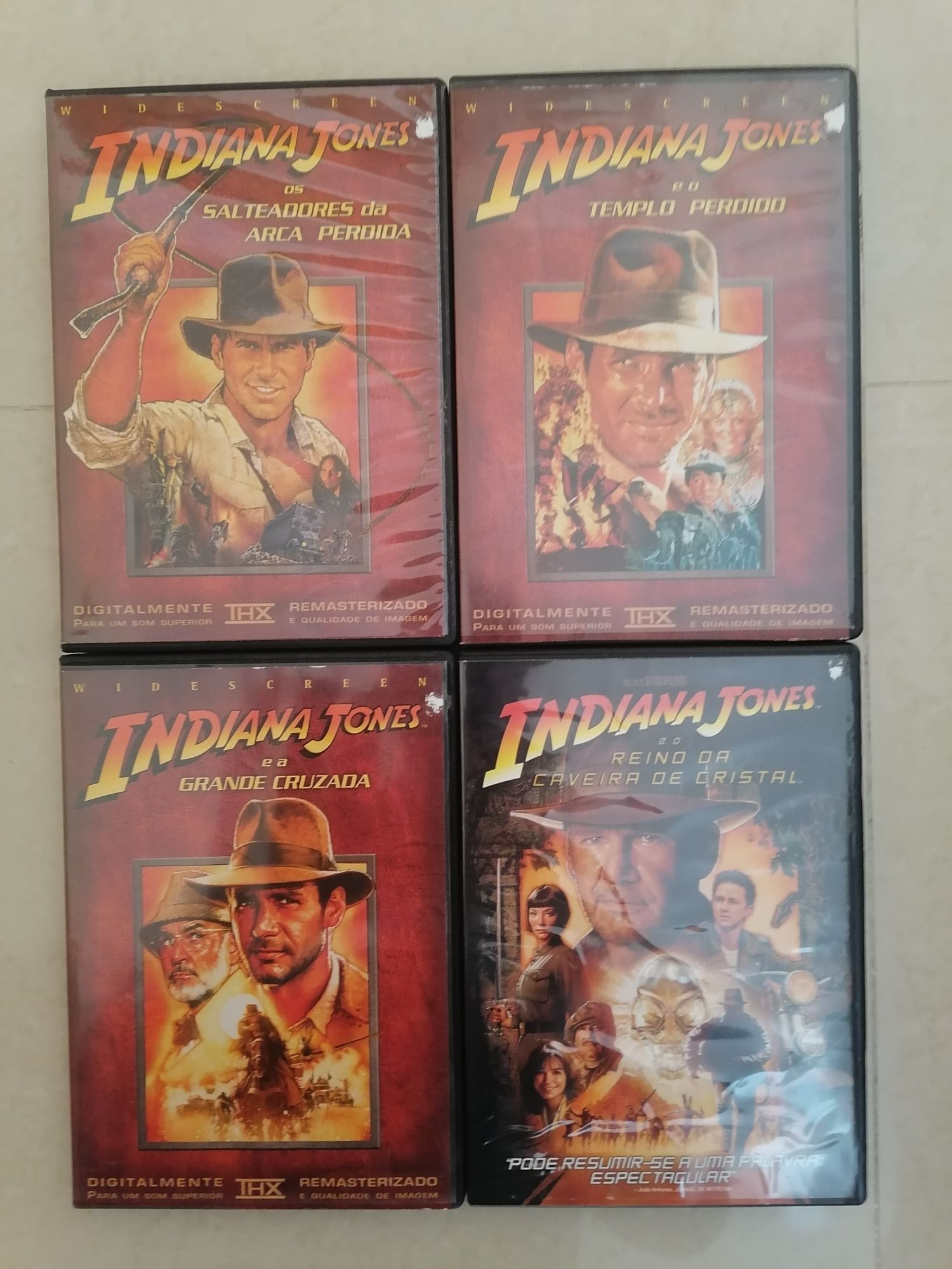 DVDs Indiana Jones