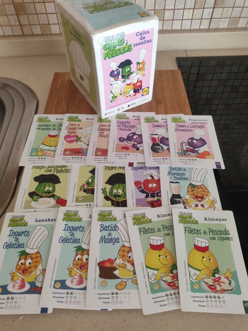 Cartas dos Superchefs - Lidl