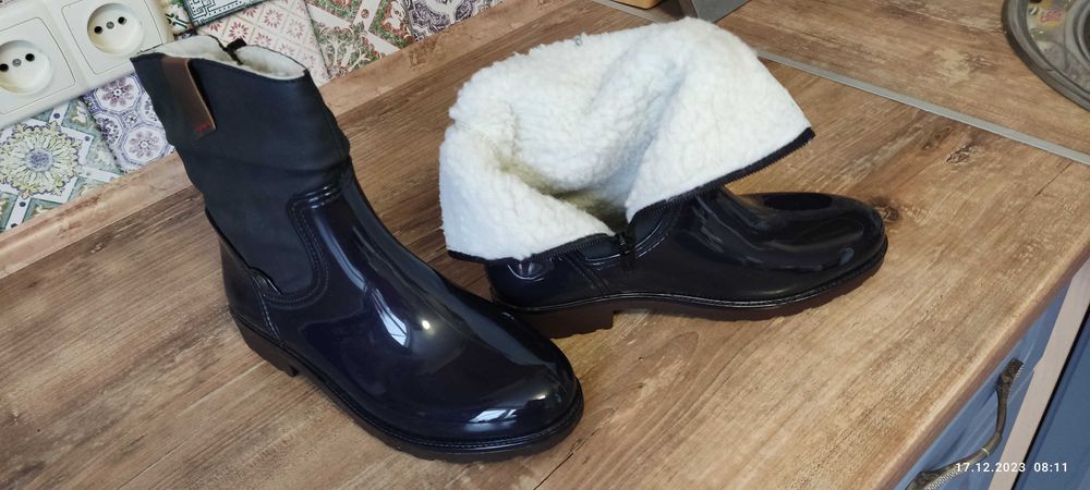 Напівчобітки гумові Rieker р. 38