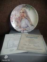 Тарелка настенная Wedgwood Англия