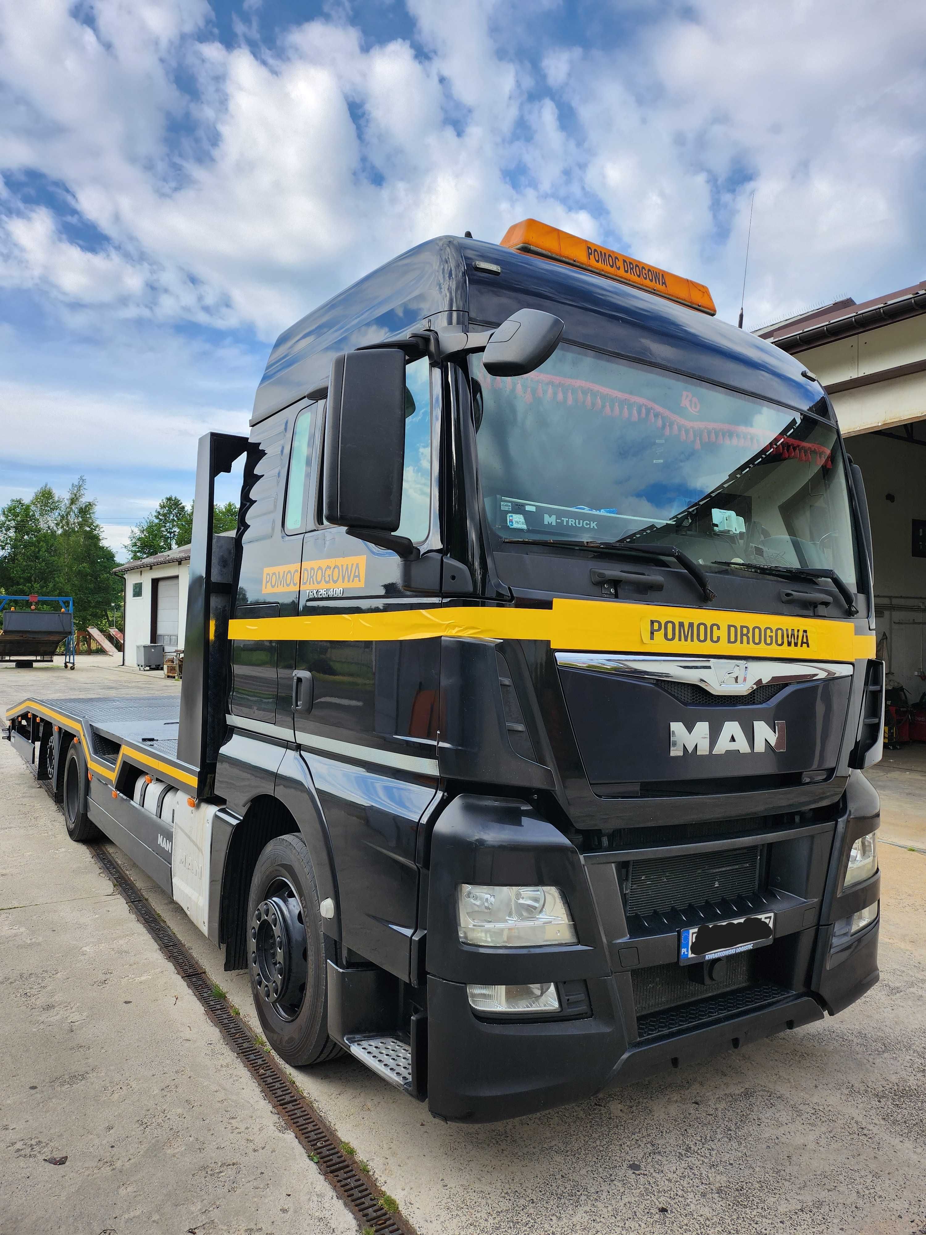 MAN tga tgs tgm pomoc drogowa