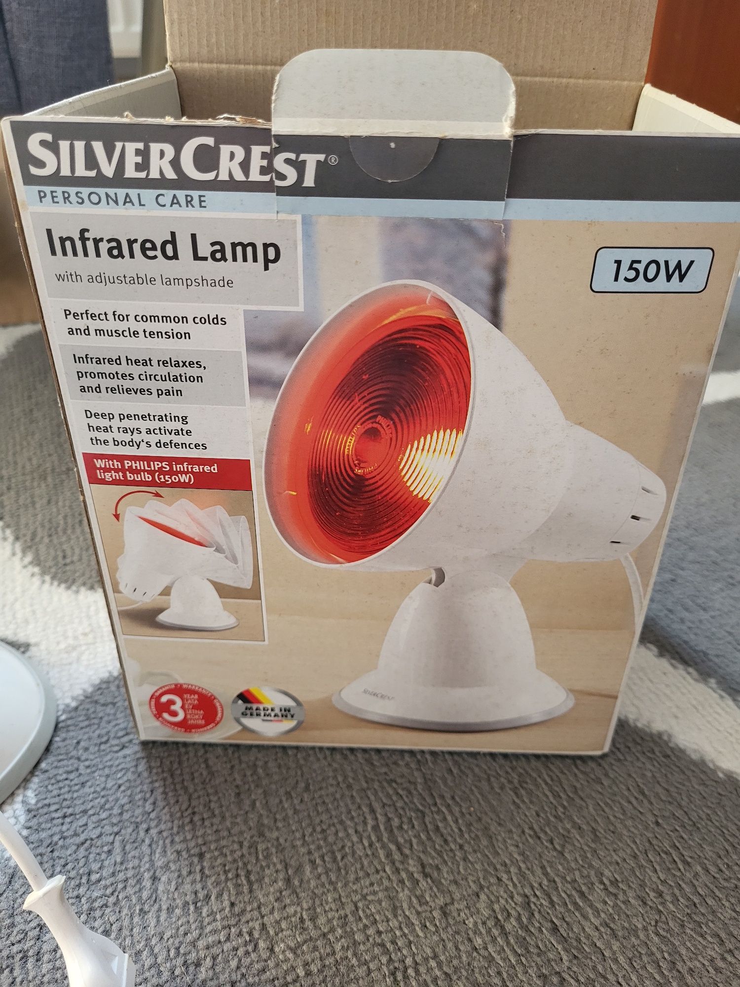 Lampa z podczerwienią Silver Crest