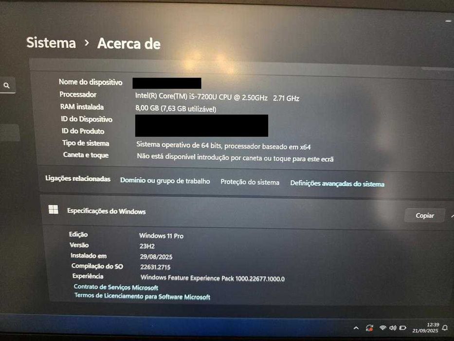 Portátil Lenovo T470