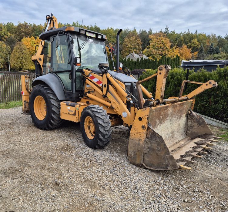 Koparko ładowarka Case 590sr 580sr joystick jcb cat