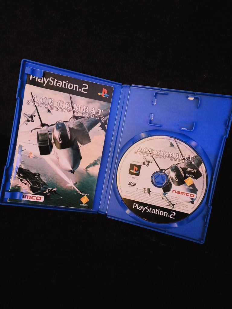 Ace Combat: Squadron Leader" para PlayStation 2, em bom estado.

"Ace