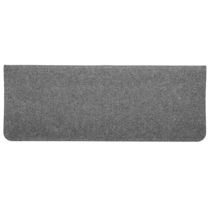 Vidaxl Maty Na Schody Samoprzylepne 30 Szt. Szare 65X24,5X3,5 Cm