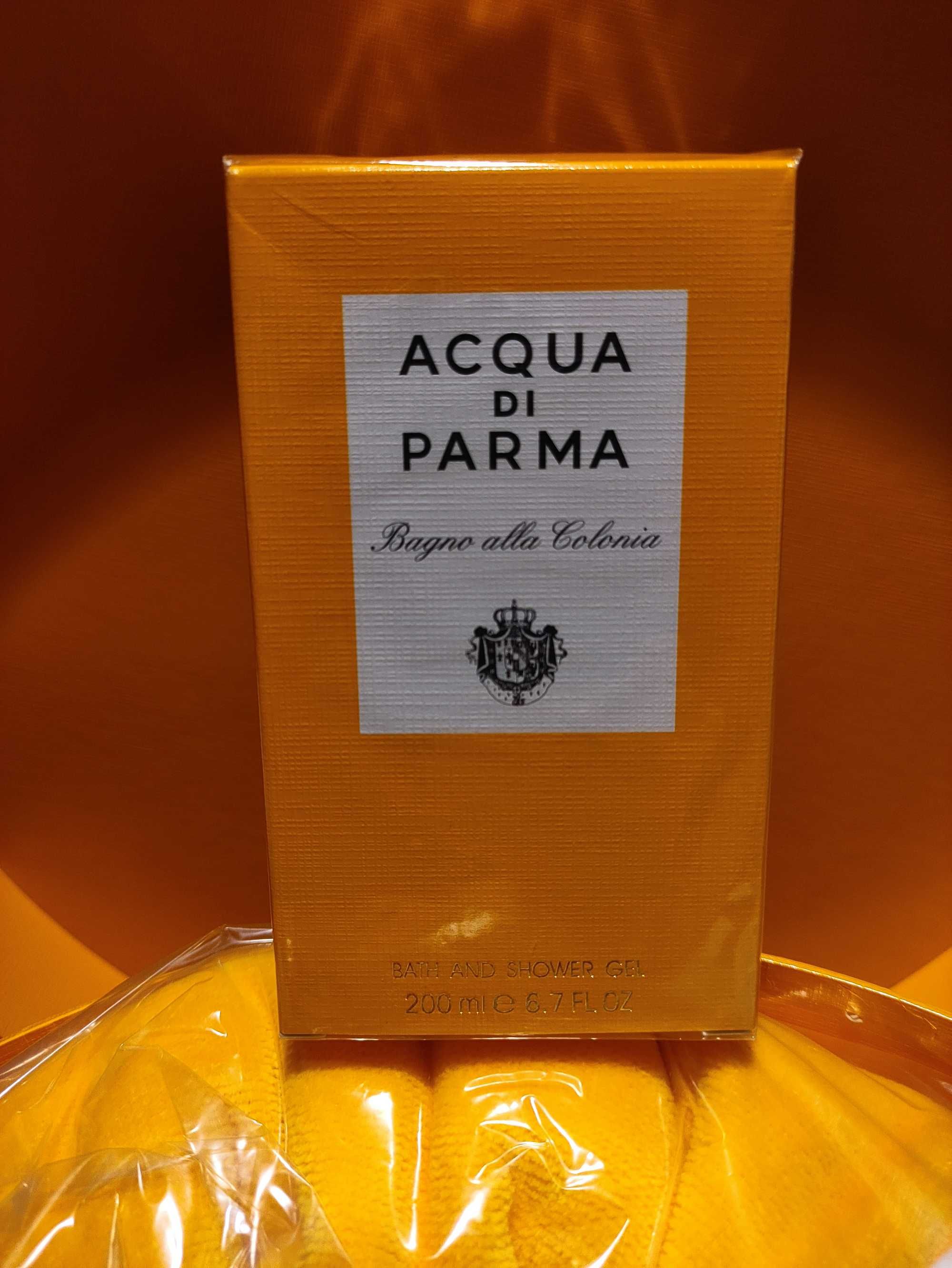 Acqua di parma perfumy balsam mydło żel ręcznik zestaw zapachowy