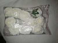 Rosas brancas 8cm