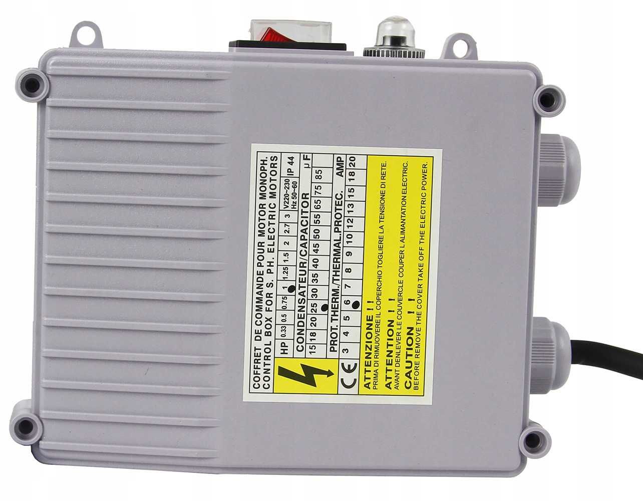 Pompa głębinowa 4QJD 0,75kW + CONTROL BOX