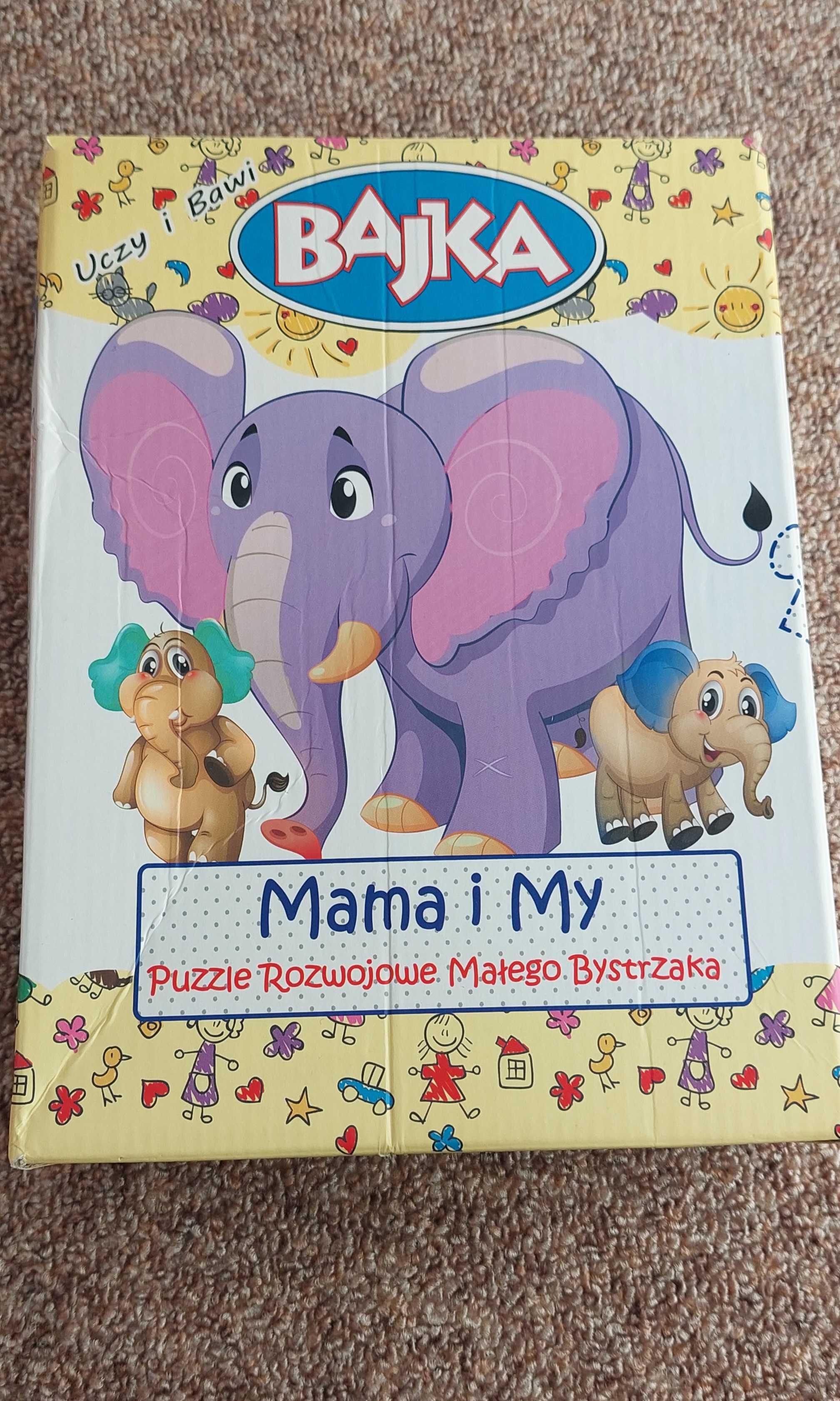 Zestaw układanek dla dzieci Bajka