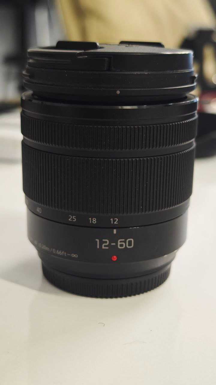 Panasonic H-FS12060E 12-60mm f/3,5-5,6 Lumix G Vario POWER топ стекло