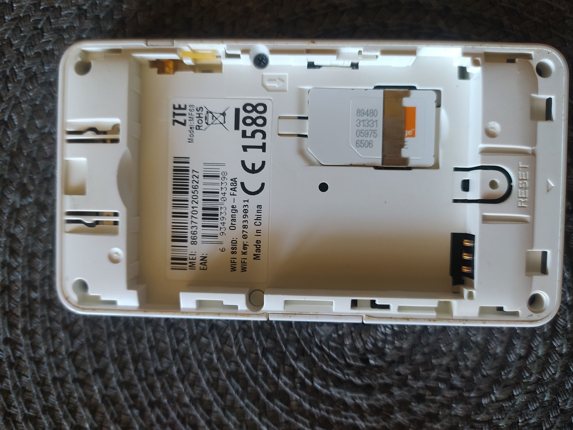 Zestaw modem router ZTE i Huawei