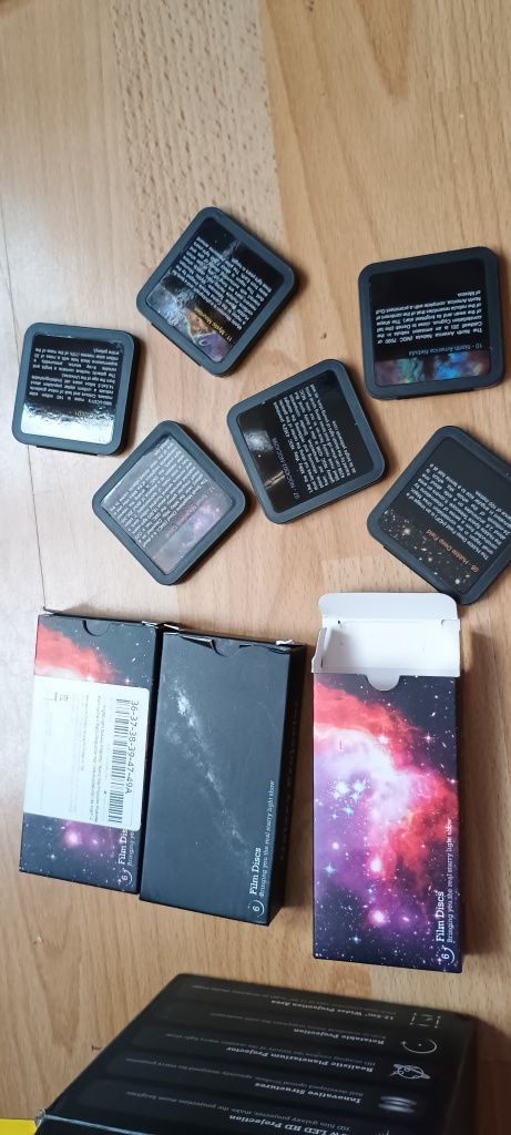Projektor nieba 360° mini planetarium lampka nocna 18 dysków