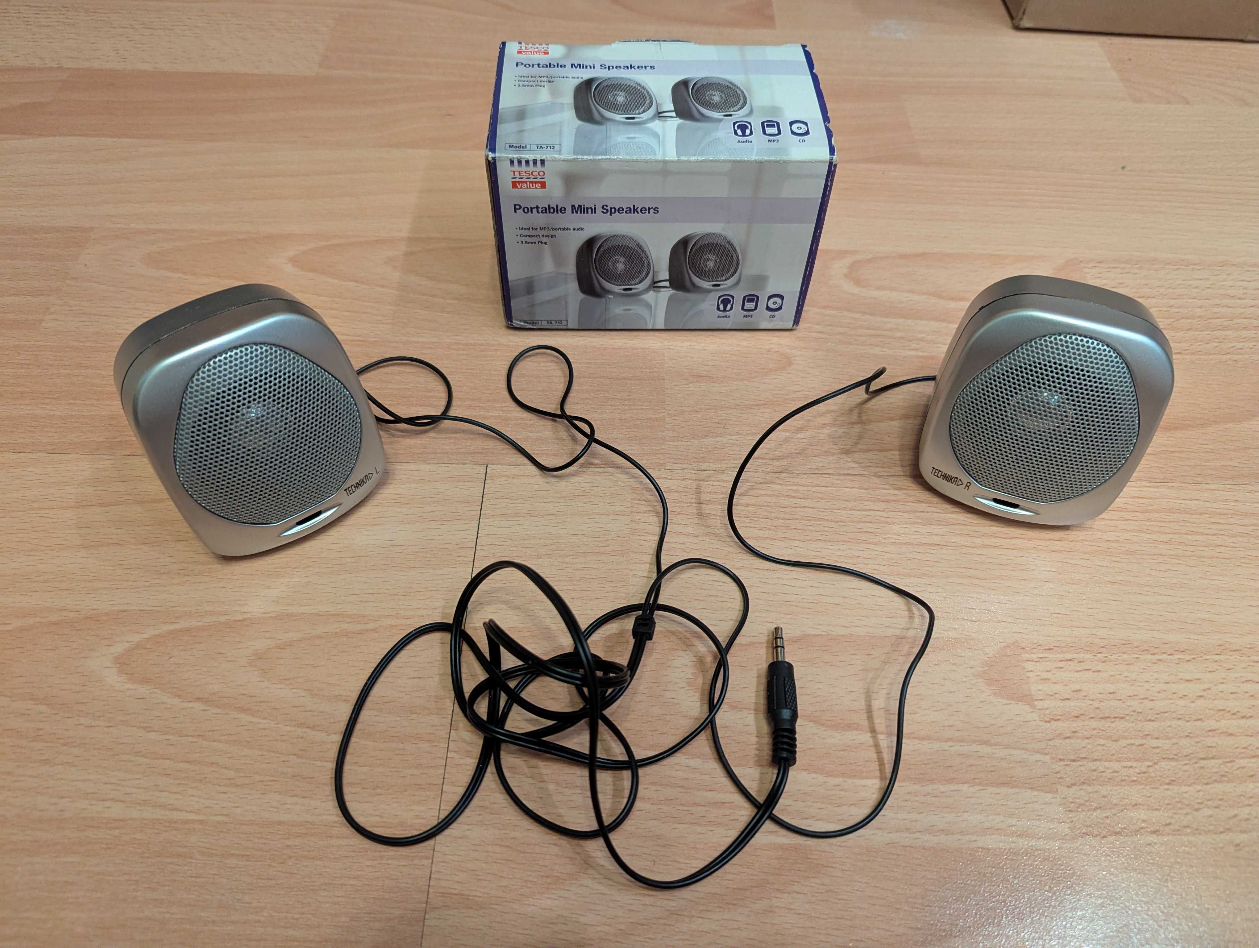 Mini głośniki Tesco Technika TA-712 10W Jack 3.5 mm