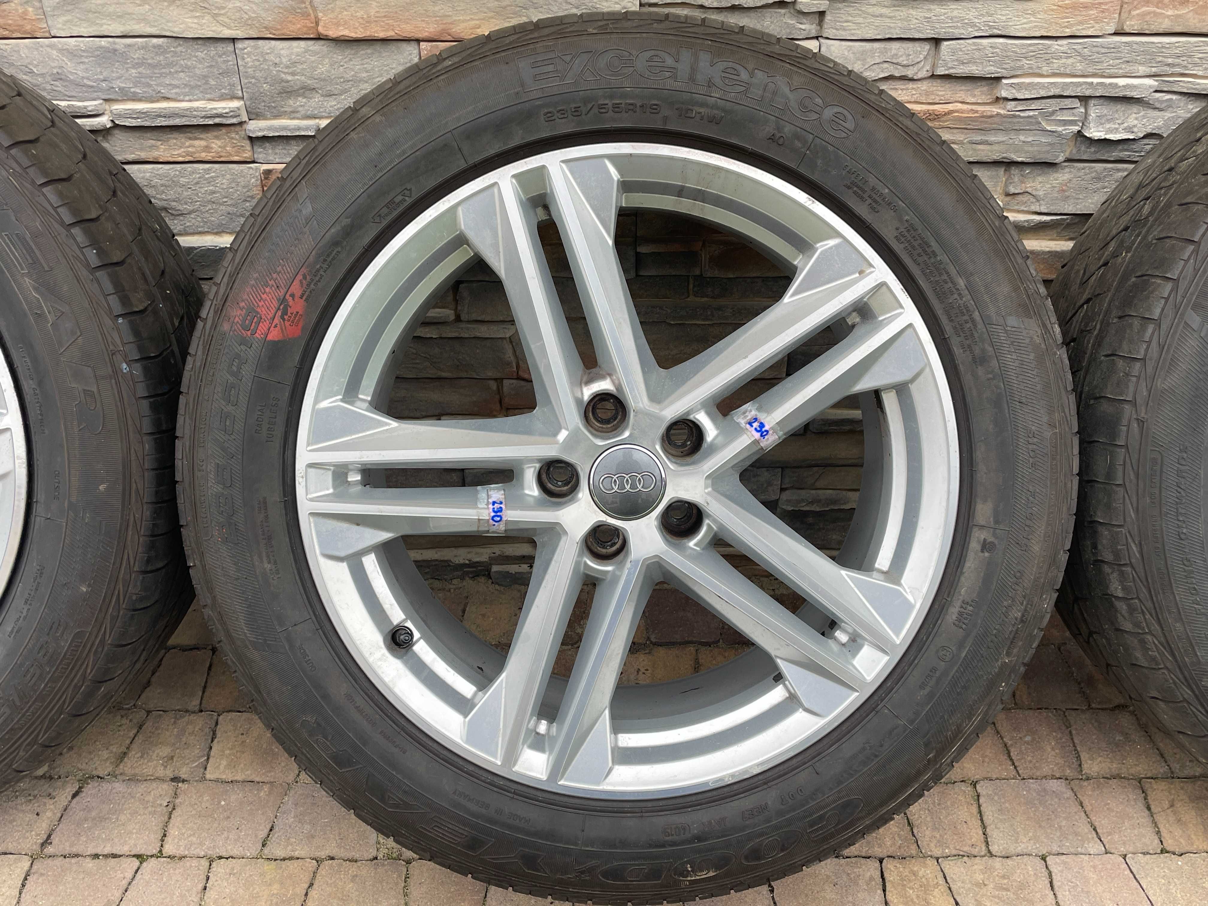 ORYGINALNE KOŁA letnie 19 cali 5x112 ET39 Audi Q5 SQ5