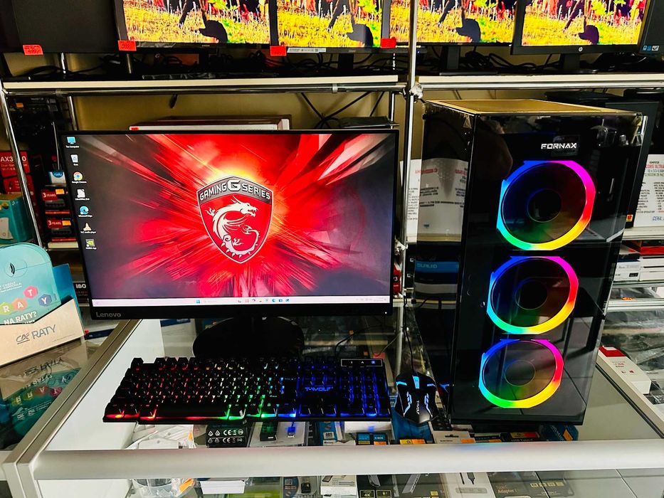 Komputer gamingowy PC i5/10500/16GB/ssd256/hdd500/GTX1060 Win11