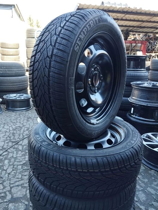 Koła Ford Fiesta Zimowe 4x108 195 55 15 Nowe opony