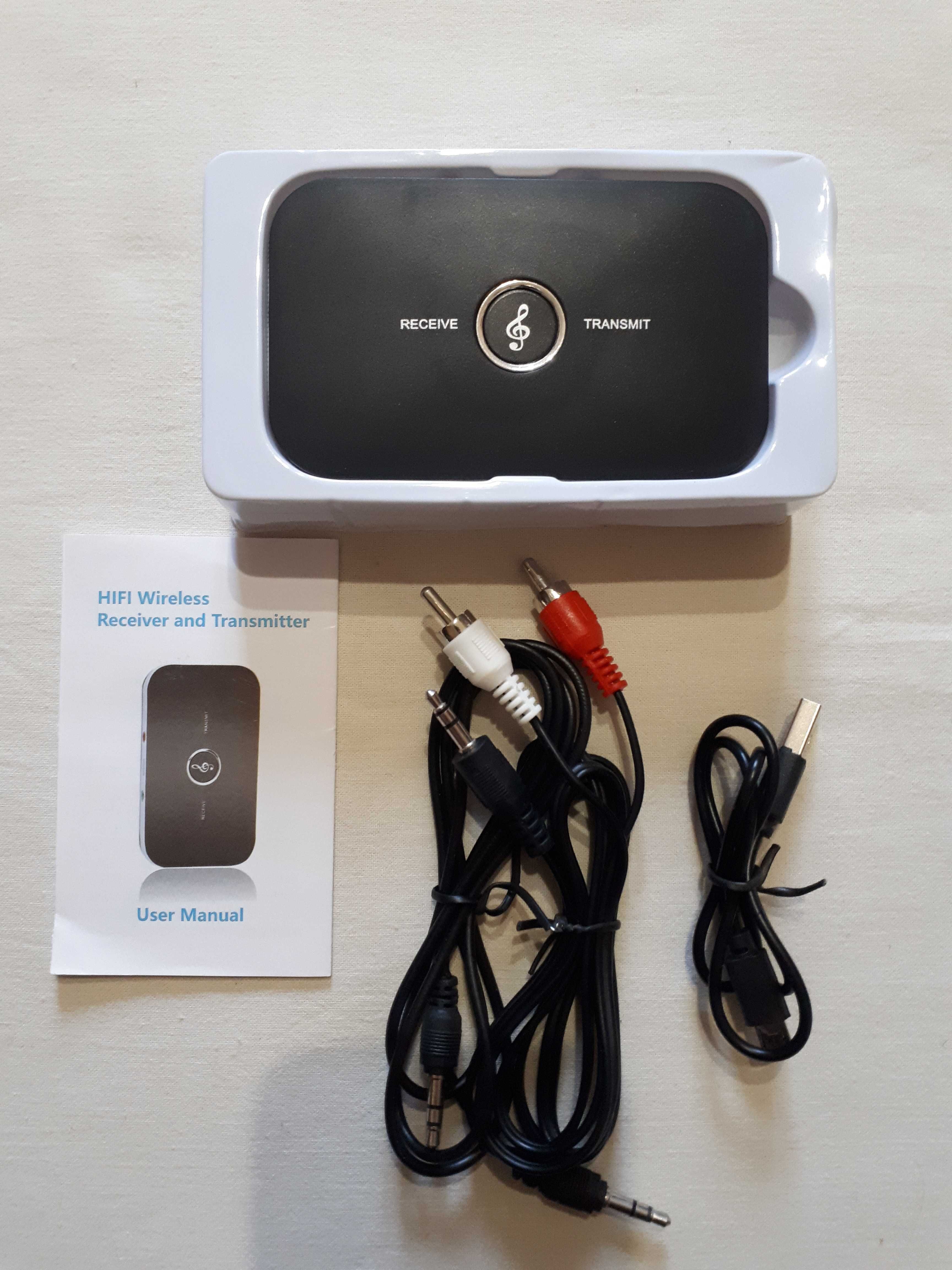 Bluetooth аудіо ресівер-трансмітер 2 в 1 передавач звуку