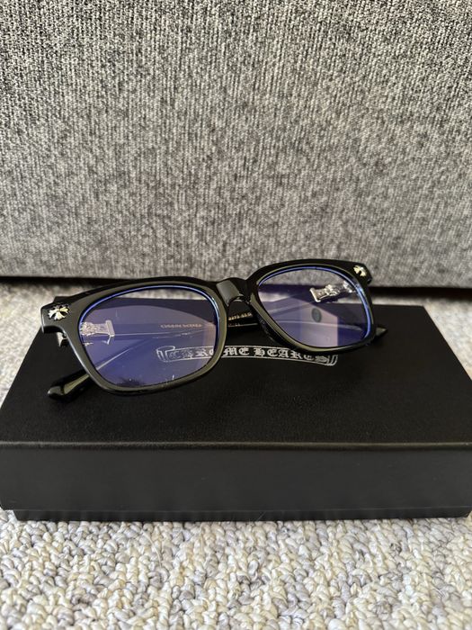 Окуляри Chrome Hearts хром хартс black