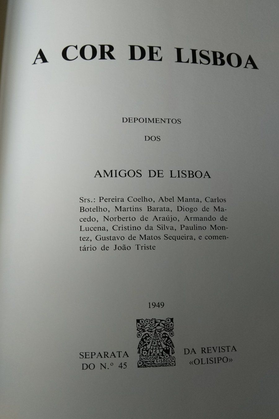 A Cor de Lisboa (de: Vários)
