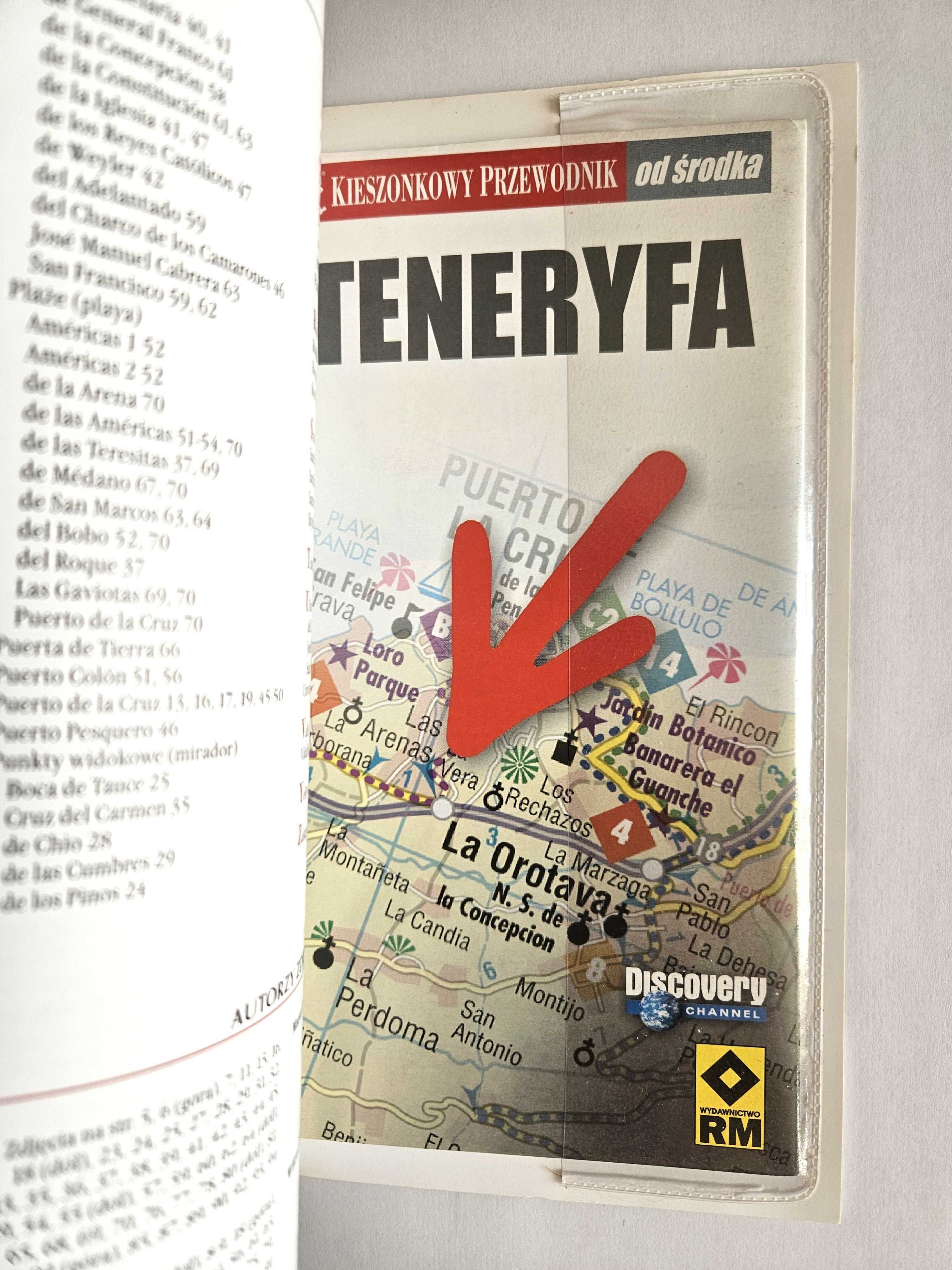 Kieszonkowy przewodnik TENERYFA + mapa